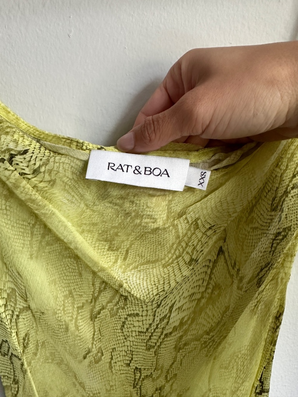 Rat & Boa Cobra Set in Lime - Picture 7 of 11